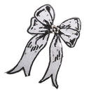 Clothing Patch Iron Applique Alternative Sequin Pearl Embroidery Butterfly