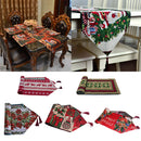 Christmas Tapestry Table Runner Xmas Table Dinner Decoration