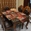 Christmas Tapestry Table Runner Xmas Table Dinner Decoration