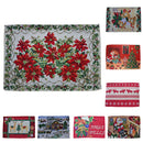 Table Placemat Christmas Table Dinner Decoration Reindeer Design