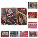 Table Placemat Christmas Table Dinner Decoration Reindeer Design