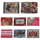 Table Placemat Christmas Table Dinner Decoration Reindeer Design