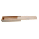 Unfinished Wooden Jewelry Box Pencil Case for Kids Toys DIY Painting Woodcraft