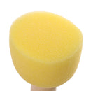 Pack of 4 Child Kids Painting Sponge Foam Brushes Wooden Handle Drawing Brush Tool