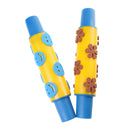 Pack of 6 EVA Kids Rolling Pin Stamps Sponge Roller Stamper Paint Brushes Toys