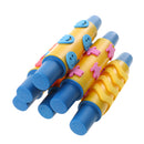 Pack of 6 EVA Kids Rolling Pin Stamps Sponge Roller Stamper Paint Brushes Toys