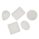 5Pcs Types Silicone Charm Pendant DIY Molds Jewelry Making Tools Moulds with Hole