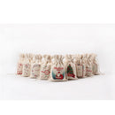 Canvas Storage Bags Christmas Drawstring Gift Candy Pockets Bag Pouch Tote Xmas Tree Design