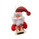 Novelty Christmas Bells Hanging Christmas Tree Decorations Cute Santa Cluas