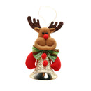 Novelty Christmas Bells Hanging Christmas Tree Decorations Cute Deer