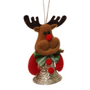 Novelty Christmas Bells Hanging Christmas Tree Decorations Cute Deer