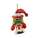 1pcs Christmas Tree Hanging Holiday Mall Home Decoration Ornament Bear Bell