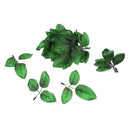 50 Springs Leaves Artificial Silk Green Leaf Wedding Buttonhole DIY Type 3