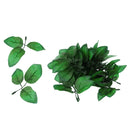 50 Springs Leaves Artificial Silk Green Leaf Wedding Buttonhole DIY Type 3