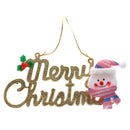 Pack of 4 Merry Christmas Hanging Decor Wall Door Tree Christmas Hangings
