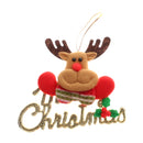 Pack of 4 Merry Christmas Decoration Wall Door Tree Christmas Doll Hangings