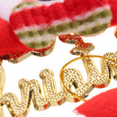 Pack of 4 Merry Christmas Decoration Wall Door Tree Christmas Doll Hangings