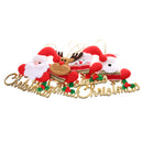 Pack of 4 Merry Christmas Decoration Wall Door Tree Christmas Doll Hangings