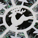 2016 Xmas Christmas Tree Hanging Ornaments Plastic Snow Snowflake Decor