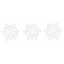 2016 Xmas Christmas Tree Hanging Ornaments Plastic Snow Snowflake Decor