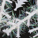 2016 Xmas Christmas Tree Hanging Ornaments Plastic Snow Snowflake Decor