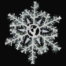 2016 Xmas Christmas Tree Hanging Ornaments Plastic Snow Snowflake Decor
