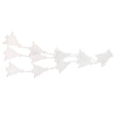 White 3 bunchs of Foam Tree Christmas Tree Hanging Decoration