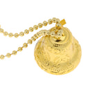 Christmas Tree Hanging Ornament Decoration Gold Bell Ring Chain Xmas Decoration