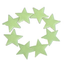 Pack of 100 Wall Stickers Stars Luminous Glow In The Dark Plastic Wall Decals Home Decor 3cm Yellow