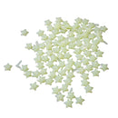 Pack of 200 Wall Stickers Stars Luminous Stars Glow In The Dark Plastic Kids Room Home Decor 3.8cm Yellow