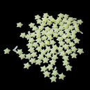 Pack of 200 Wall Stickers Stars Luminous Stars Glow In The Dark Plastic Kids Room Home Decor 3.8cm Yellow