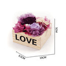 Rustic Wood Succulent Plant Pot Box Case Garden Planter Flower Box Wedding Supplies