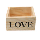 Rustic Wood Succulent Plant Pot Box Case Garden Planter Flower Box Wedding Supplies