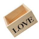 Rustic Wood Succulent Plant Pot Box Case Garden Planter Flower Box Wedding Supplies