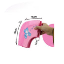 Kids Baby Toddler Travel Use Convenient Carry Portable Folding Padded Potty Seat Cushion Toilet Training Fushcia