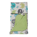 Soft Newborn Baby Berber Fleece Blanket Bedding Set Unisex Assorted Elephants