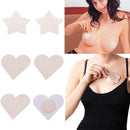10 Pairs Heart Shape Breast Petals Adhesive Pasties Nipple Disposable Cover Sticker Nude