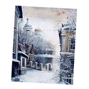 DIY 5D Diamond Painting Embroidery Cross Craft Stitch Home Decor Snowy Villa