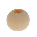 100pcs Natural Wooden Round Beads Loose Spacer For Jewelry Findings 10mm