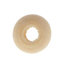 Pack of 100 Natural Plain Round Unfinished Wooden Loose Spacer Beads Jewellery Making Craft 12mm