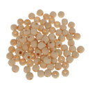 Pack of 100 Natural Plain Round Unfinished Wooden Loose Spacer Beads Jewellery Making Craft 12mm