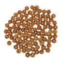 Pack of 100 Natural Wooden Spacer Charms Stripe Beads for DIY Jewelry Making Craft 8mm