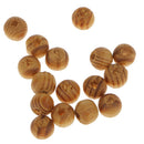 Pack of 100 Natural Wooden Spacer Charms Stripe Beads for DIY Jewelry Making Craft 8mm