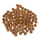 Pack of 100 Natural Wooden Spacer Charms Stripe Beads for DIY Jewelry Making Craft 8mm