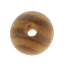 Pack of 100 Natural Wooden Spacer Charms Stripe Beads for DIY Jewelry Making Craft 12mm