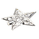 Pack of 10 Fairy String Lights Lanterns Xmas Moroccan Lights Shade DIY Decoration Silver Star