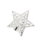 Pack of 10 Fairy String Lights Lanterns Xmas Moroccan Lights Shade DIY Decoration Silver Star