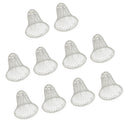 Pack of 10 Fairy String Lights Lanterns Christmas Moroccan Lights Shade Home Decoration Silver Bell