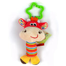 Tinkle Baby Hanging Rattles Puppet Handbells Stroller Toys Cow