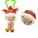 Tinkle Baby Hanging Rattles Puppet Handbells Stroller Toys Cow